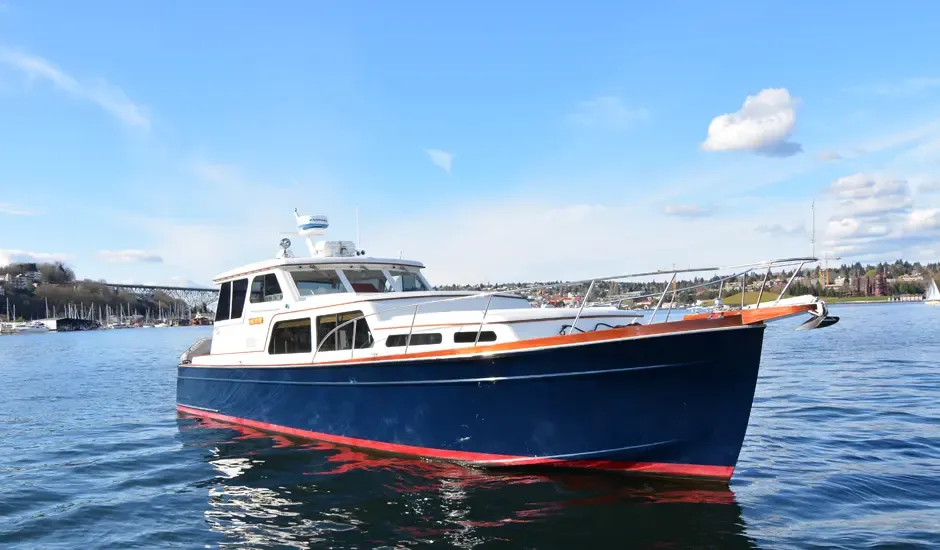 Denison Showing Boats at Lake Union Boats Afloat Show