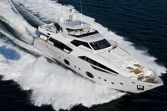 Custom Line 100 Yacht, Hull #1, Launched By Ferretti Group