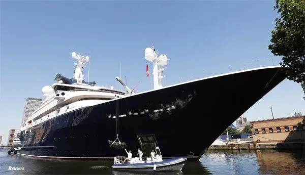Superyachts Arrive in London for Olympics 2012 Summer Games