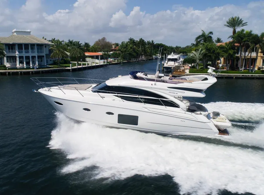 52 Princess Sold By Yacht Broker David Johnson