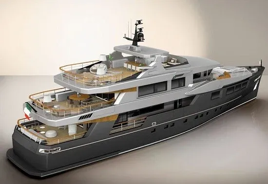 Tecnomar Yachts Begins Construction of 40M Impero Superyacht