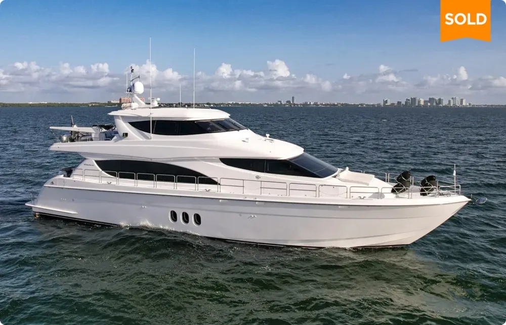 80' Hatteras 2007 Sold by Reed Burke [CONSUELO]