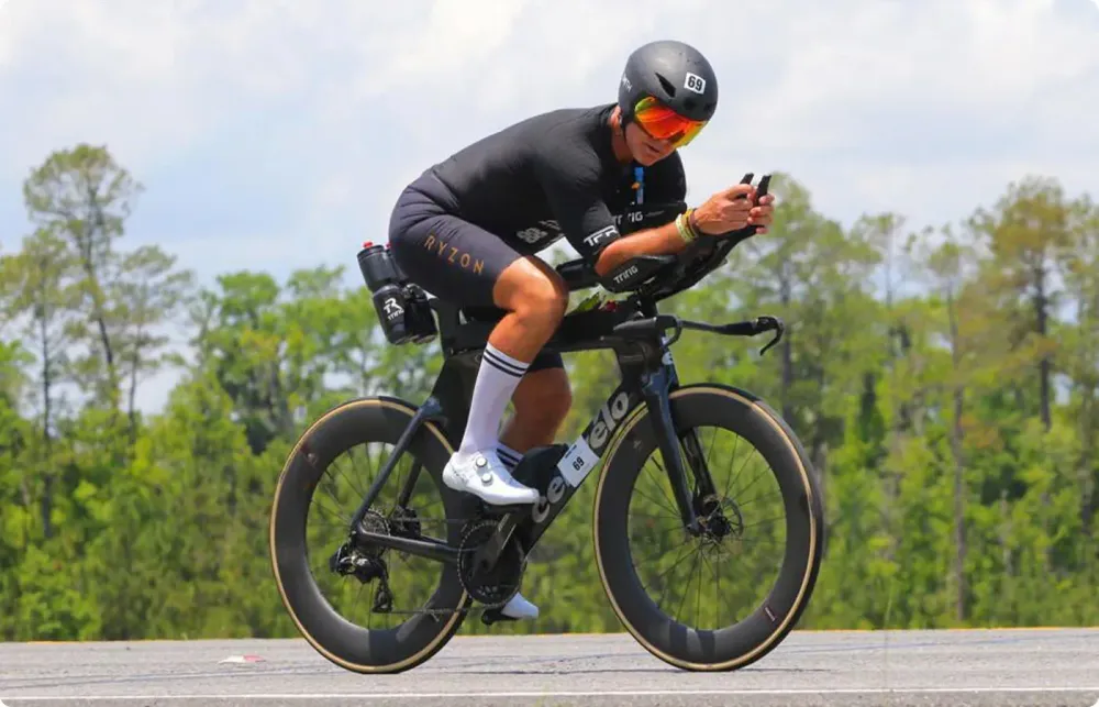 Denison’s Alex G. Clarke Completes Inaugural IRONMAN Jacksonville