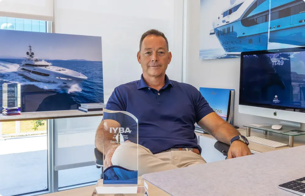 David Johnson Named IYBA 2025 Powerboat Broker of the Year