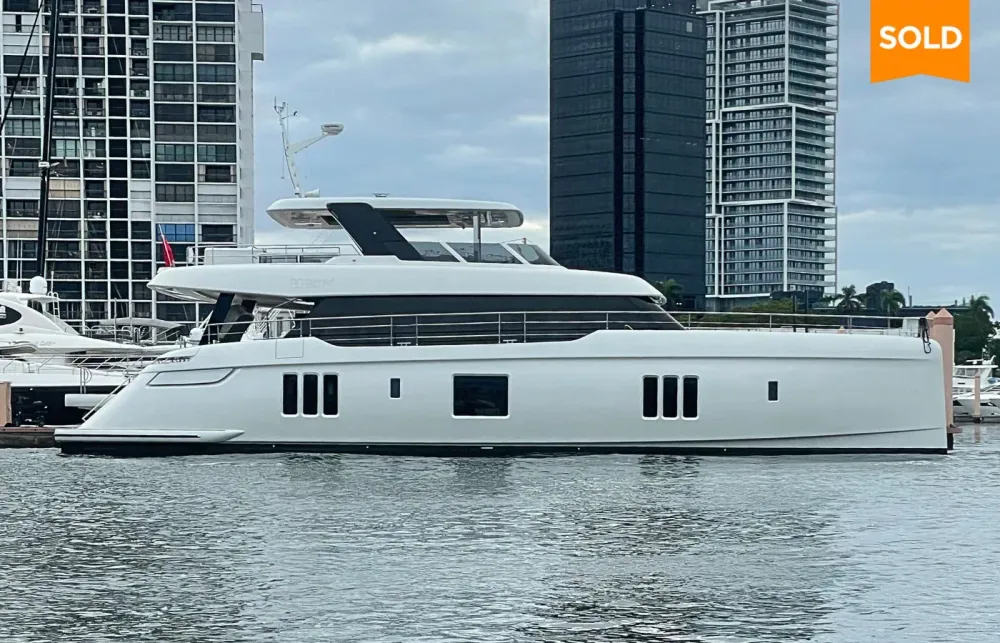 80' Sunreef 2024 Sold by Brian Nobles, David Johnson, & Alex G. Clarke [EIGHT SEAS]