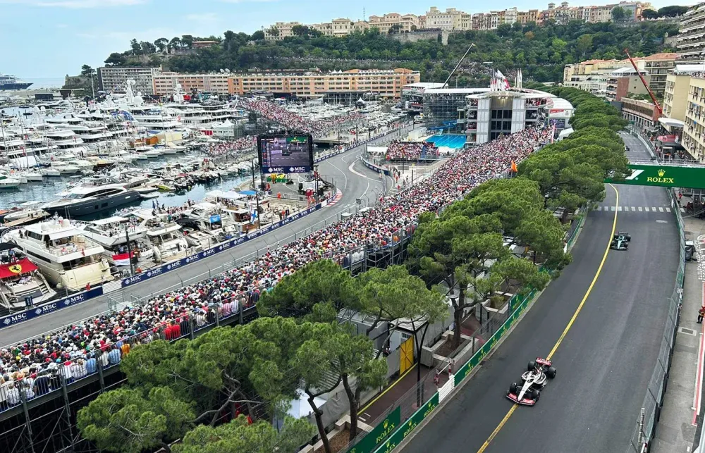 Monaco F1 Grand Prix 2023: Front Row View from the Denison Office