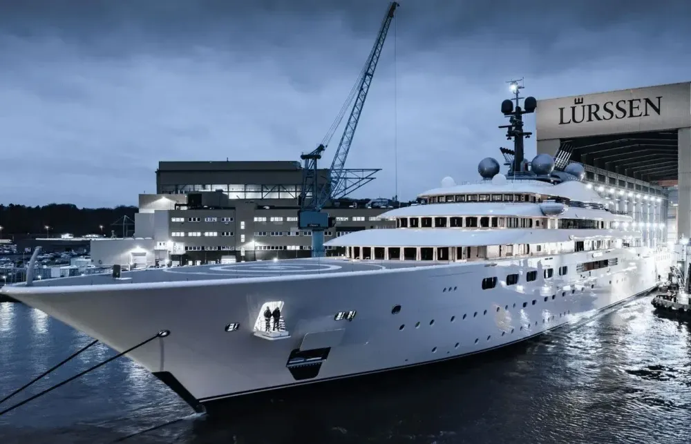 524-Foot-Long Lürssen Superyacht Debuts