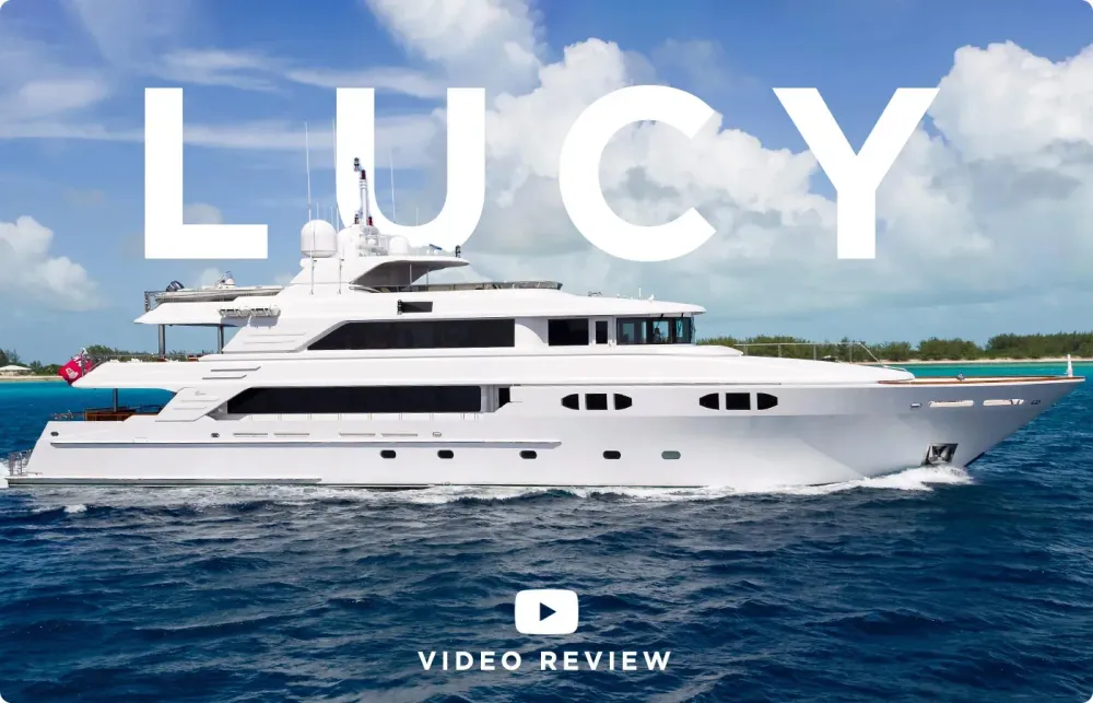 Take A Video Tour of LUCY, a 142' Richmond Superyacht For Sale