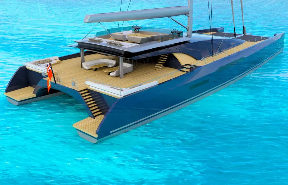 Sunreef Reveals New Multihull Superyacht Concept [MM460 CAT]