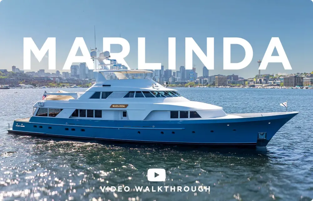 Take A Video Tour of MARLINDA, 132' Delta Marine 1989