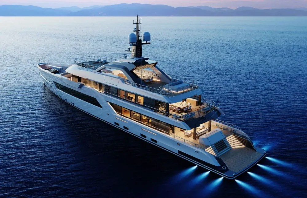 60 Meter Amels New Build Yacht Sold by Denison [Project SNOW]