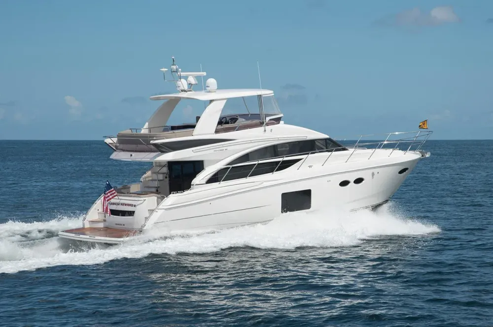 56' Princess Flybridge Yacht Sold By Alex Clarke