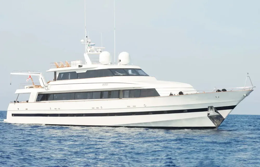 41-Meter Yacht SEA LADY II Joins the Denison Charter Fleet in Europe