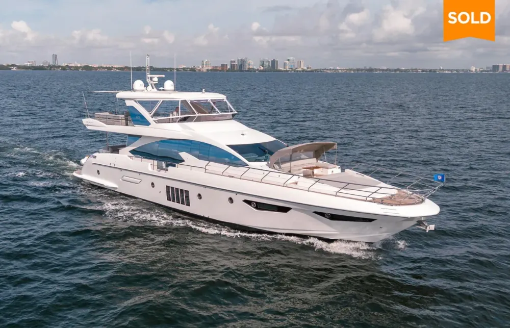 80 Azimut 2018 Sold by Jordan Preusz [SENISA]
