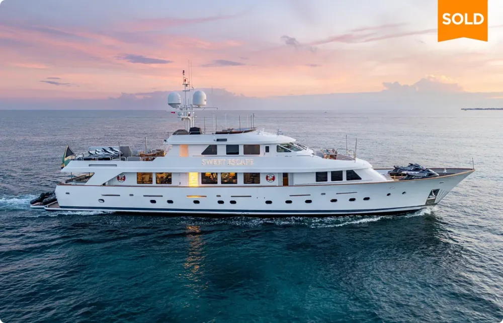 130' Christensen 1993 Sold by Will Noftsinger & Paolo Ameglio [SWEET ESCAPE]