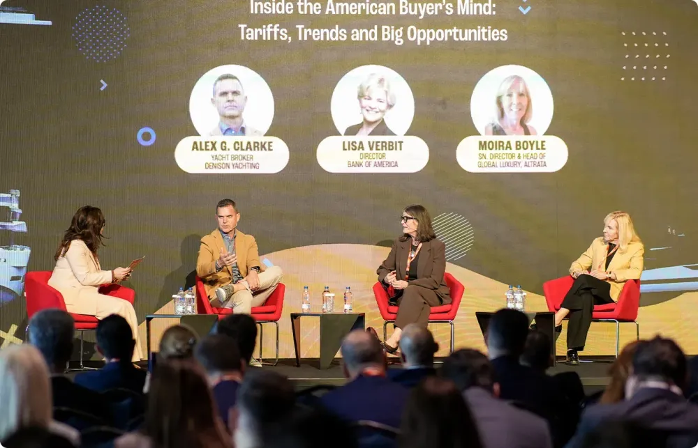 Denison’s Alex G. Clarke Speaks at Superyacht Summit in Istanbul