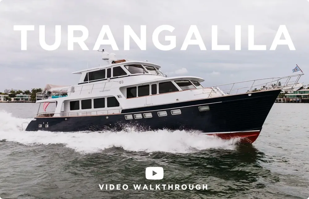Take A Video Tour of TURANGALILA, 75' Marlow 2018