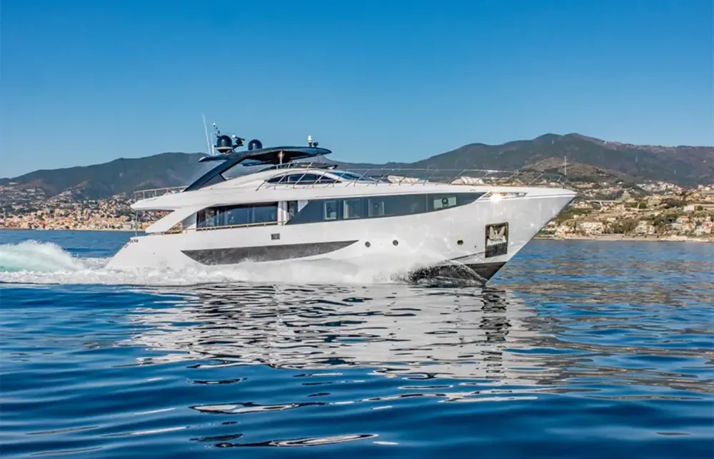 97-Foot Yacht BACCARAT Joins the Denison Charter Fleet in Europe