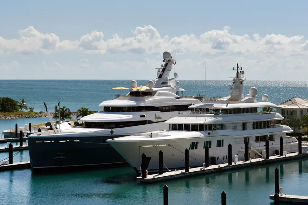 Superyacht Slip Available at Bahamas’ Albany Marina