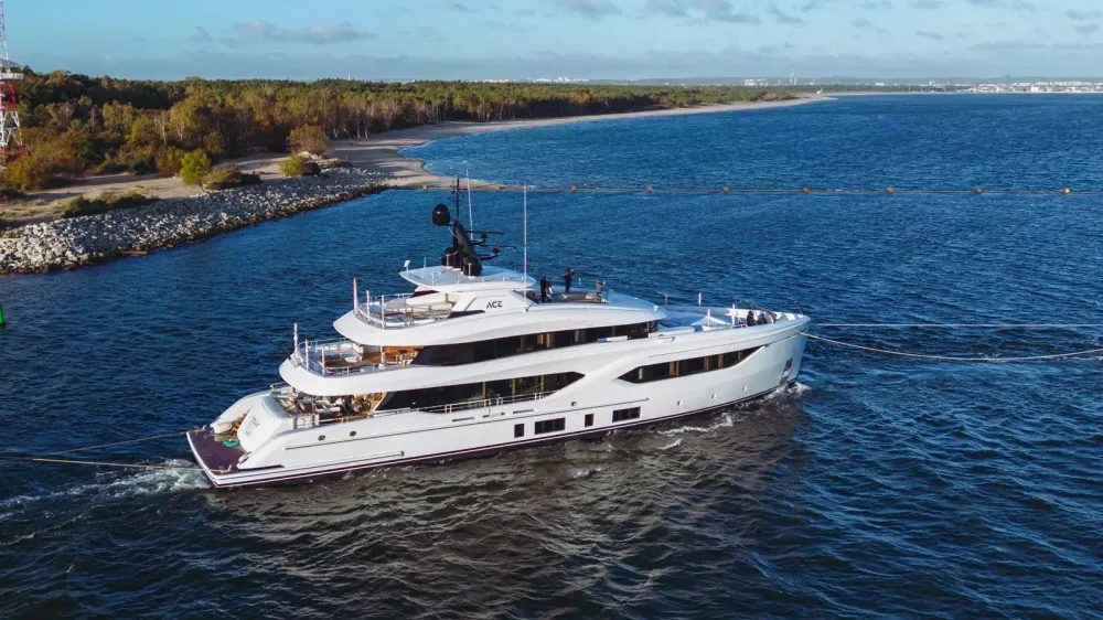 44m Ace Launched by Conrad Shipyard [In the News]