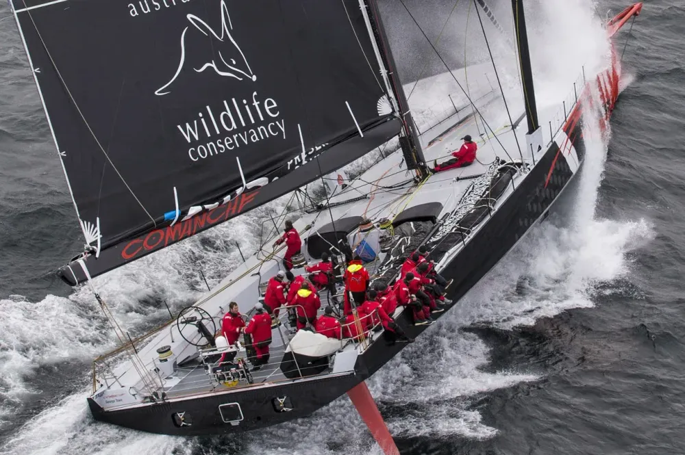 Yacht ‘Comanche’ Shatters Transatlantic Record