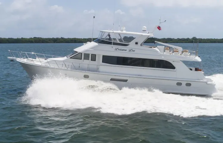 SOLD: 75' Hatteras 2004 By Yacht Broker Russ Schafer