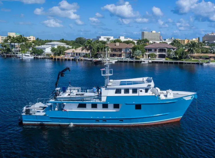 Expedition Yacht, CHAGOS, Sold By Broker Alex G. Clarke