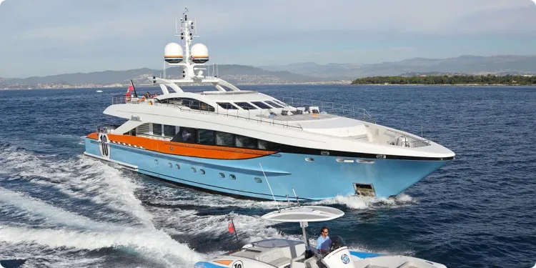 122' Heesen AURELIA Yacht On Display in Monaco [Open House]