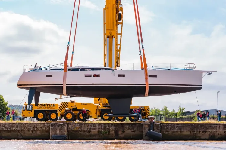 CNB Yacht Builders Launches First 66' Sailing Yacht