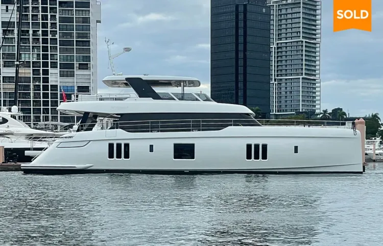 80' Sunreef 2024 Sold by Brian Nobles, David Johnson, & Alex G. Clarke [EIGHT SEAS]