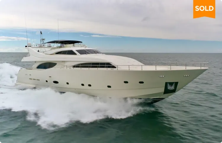 94' Ferretti 2003 Sold by Will Noftsinger & Paolo Ameglio [EVERYTHING GOOD]