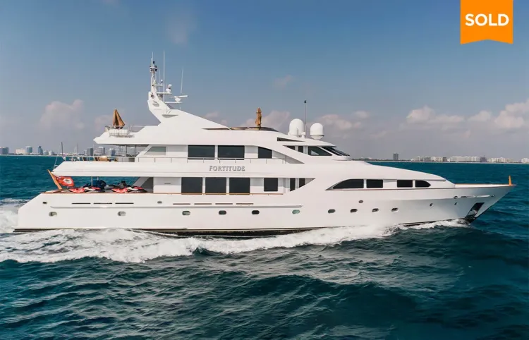 136' Intermarine 1999 Sold by Will Noftsinger [FORTITUDE]