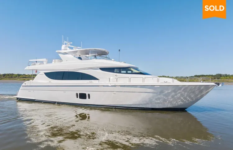 80 Hatteras 2014 Sold by Gary Hardcastle [FLYNN’S FOLLY III]
