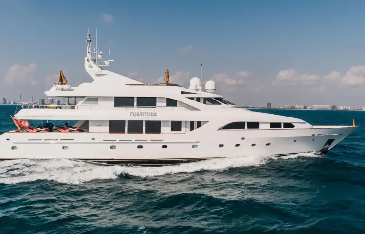On Auction: 136' Intermarine Superyacht FORTITUDE
