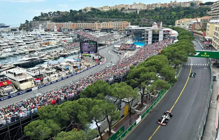 Monaco F1 Grand Prix 2023: Front Row View from the Denison Office