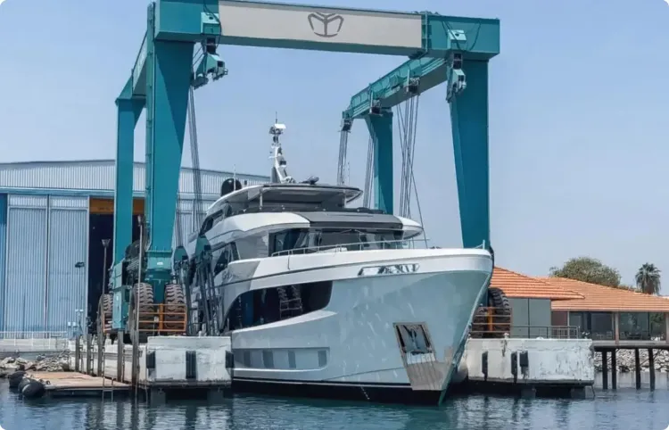 First Majesty 145 Superyacht Launched