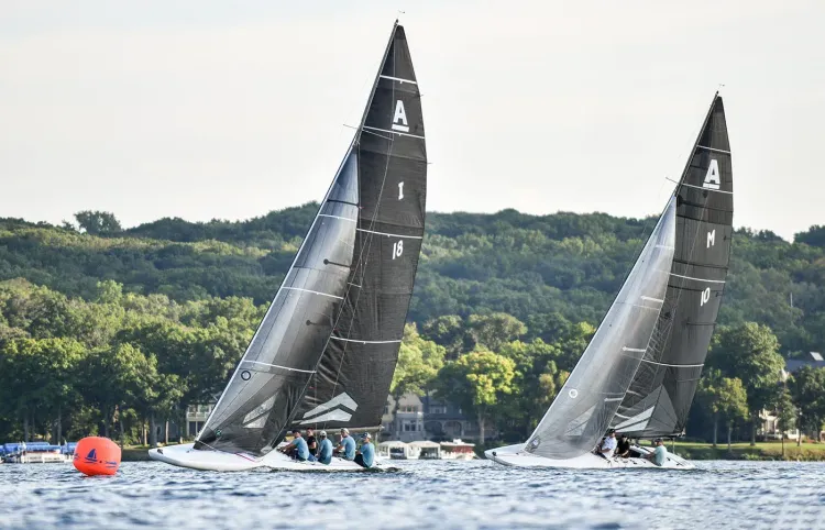 ILYA Championship Regatta on Lake Geneva Sponsored by Denison Yachting