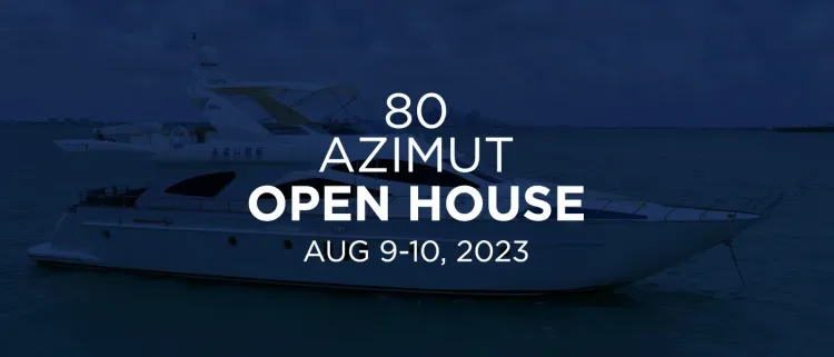 80 Azimut Yacht at Bayshore Landing [Open House]