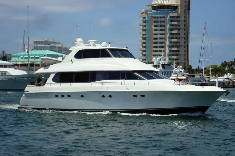 Denison Sells 76' Lazzara Superyacht “HOUR TIME”