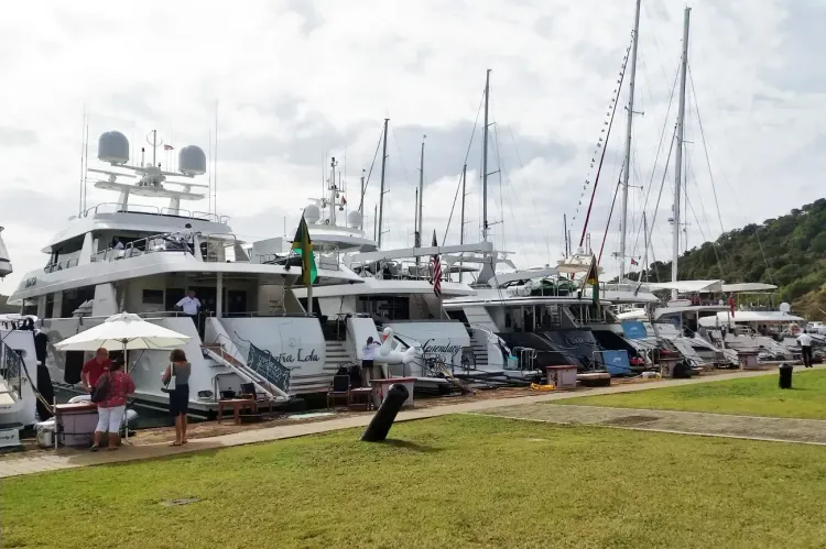 Antigua Charter Yacht Show Recap: Day 1