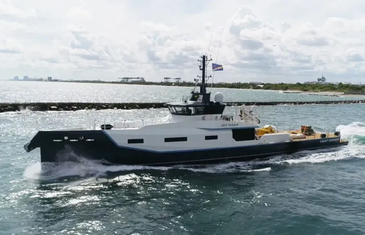 JOY RIDER Damen Sea Axe Support Vessel [Yacht Review]