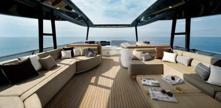 Monte Carlo Yachts at 2015 Miami Boat Show (Drone Video)