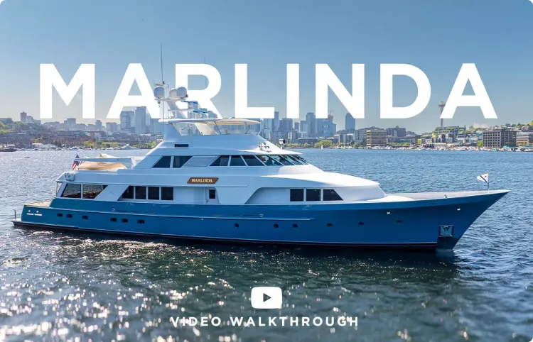Take A Video Tour of MARLINDA, 132' Delta Marine 1989