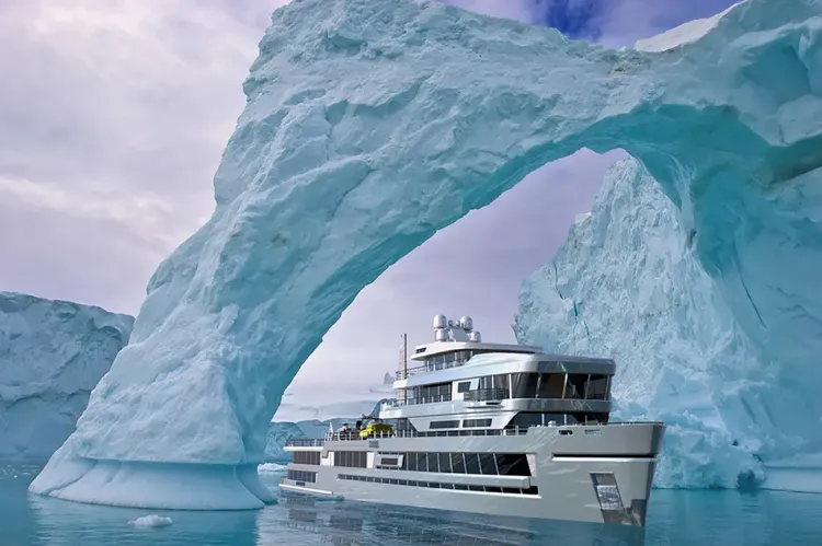 The groundbreaking 75m exploration yacht Mystique