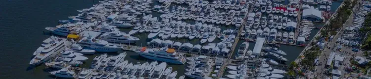 Palm Beach Boat Show [Denison Yachts on Display]