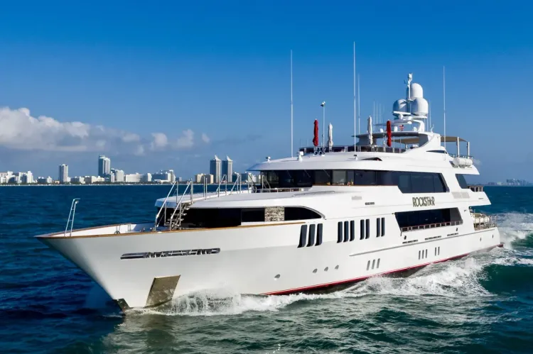 VIDEO: Drone Video Showcases 161' Superyacht ROCKSTAR