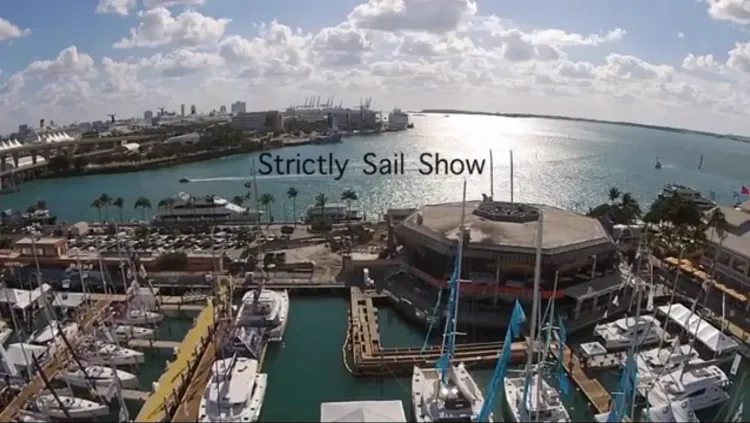 Strictly Sail Miami Drone Video / Aeriel Drone Flyby