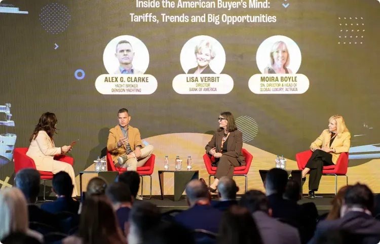 Denison’s Alex G. Clarke Speaks at Superyacht Summit in Istanbul
