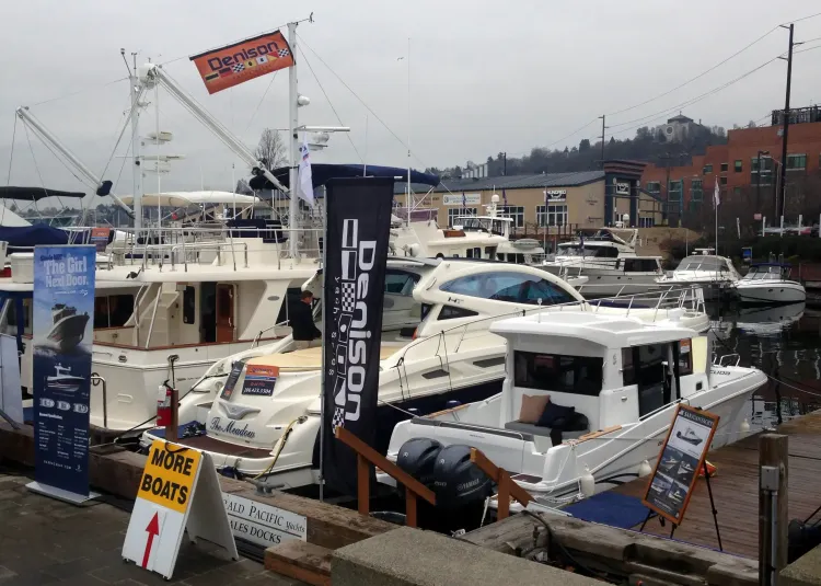 Denison Yacht Sales On Display at 2014 Seattle Boat Show
