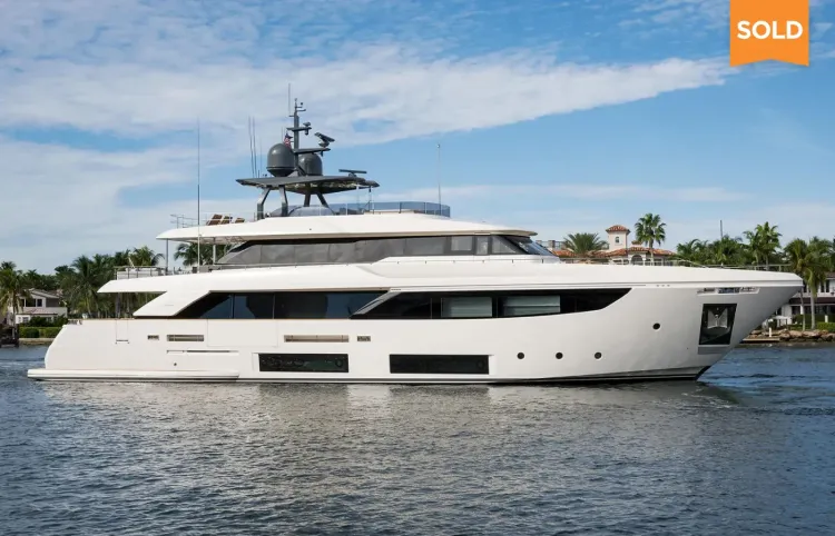 108 Custom Line Superyacht Sold By Bruce Schattenburg